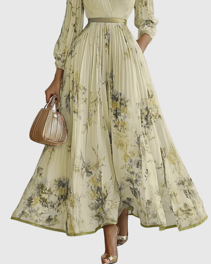 Ровела | Елегантна Макси Рокля с Вълни