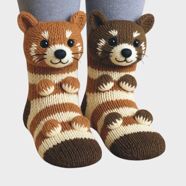 Lidiya™ - Чорапи с 3D животни