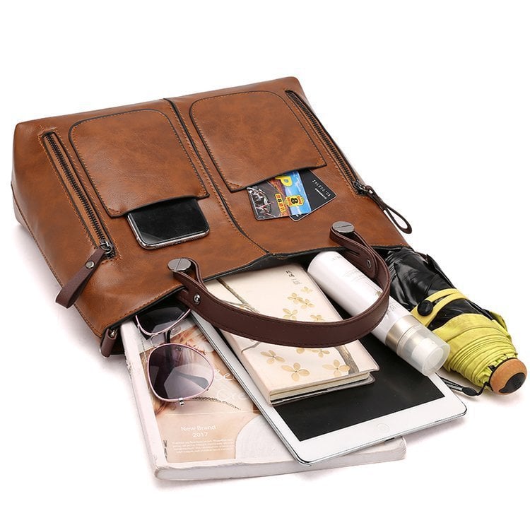 Rebecka™ | Винтидж кожена чанта