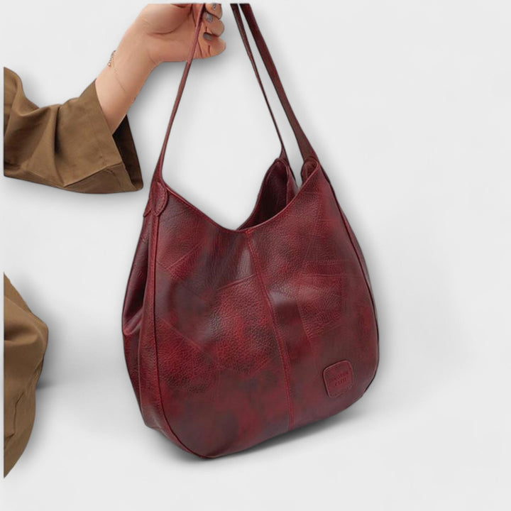 Куин - Винтидж Кожена Чанта