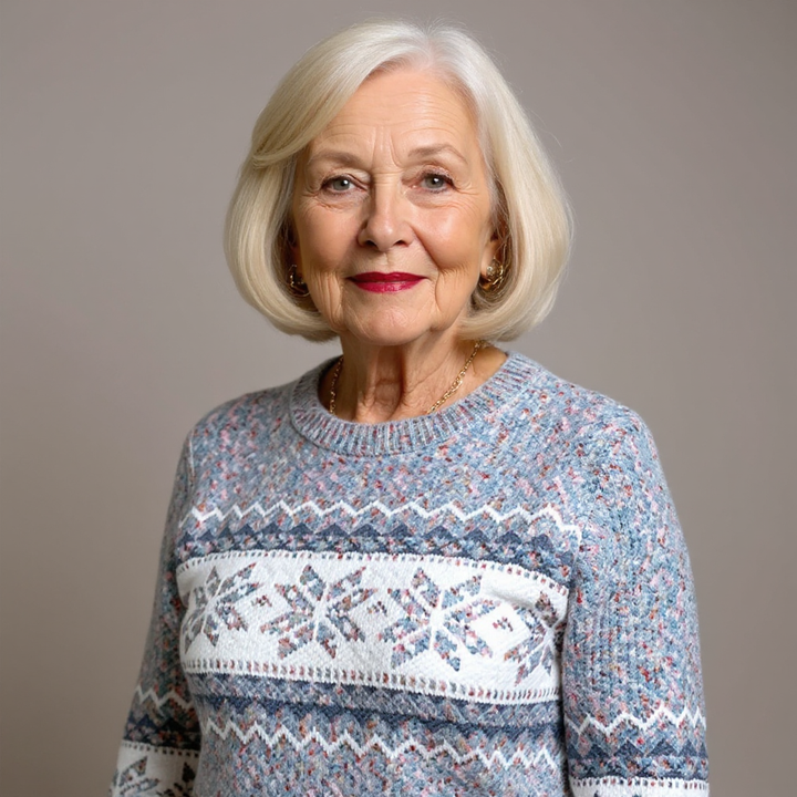 Мелани™ | Пончо в исландски стил