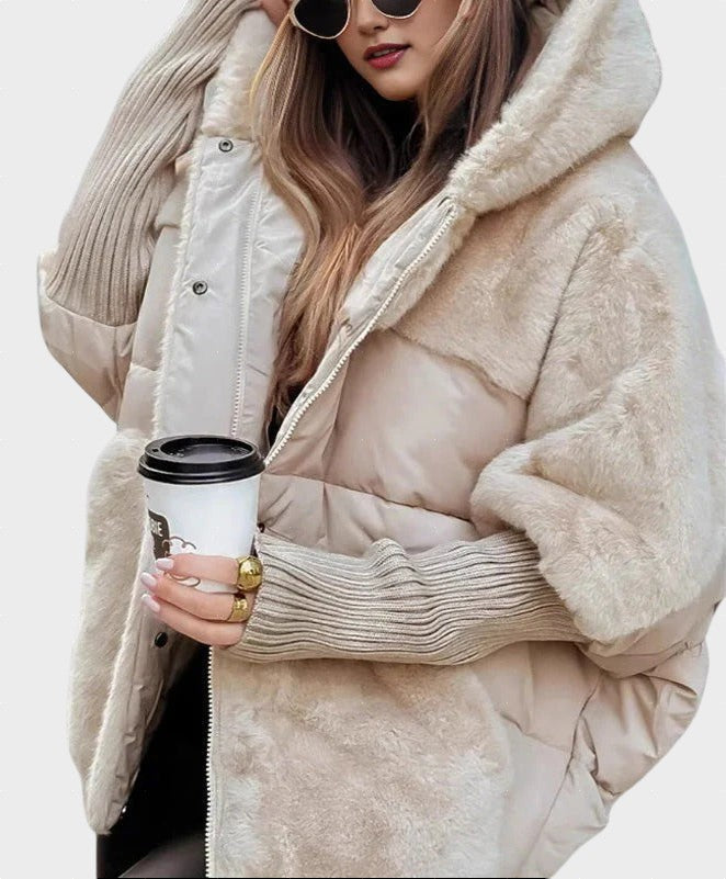 Miglena™ - Стилно палто с качулка